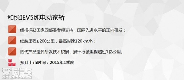 江淮汽车新车规划 2015年将推出5款新车