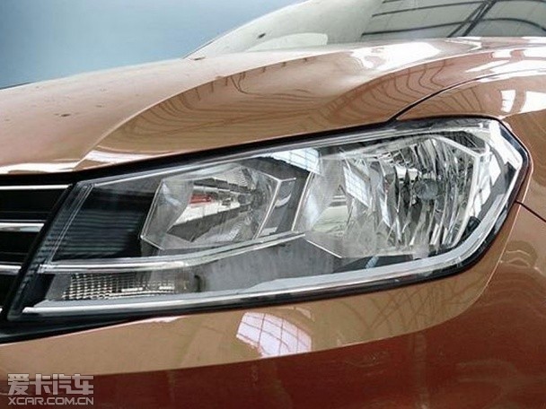 桑塔纳两厢版实车谍照