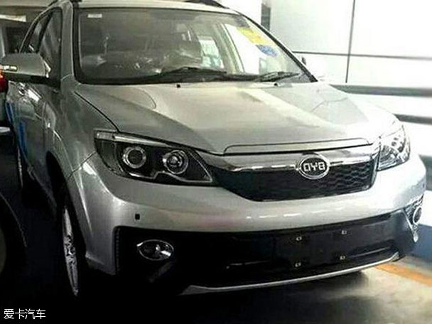 比亚迪新款S6实车谍照