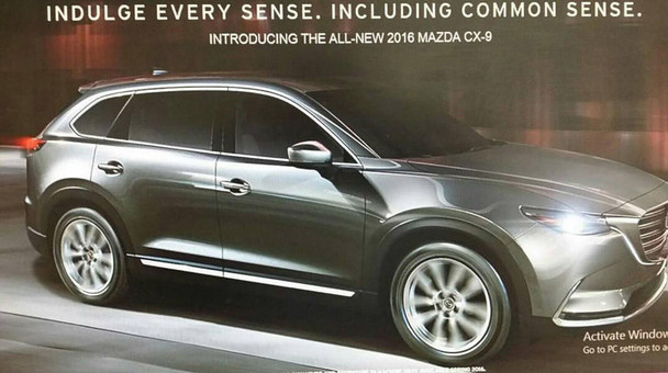 曝全新马自达CX-9宣传图