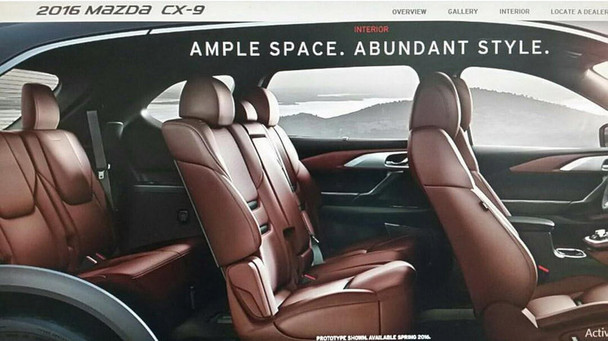 曝全新马自达CX-9宣传图