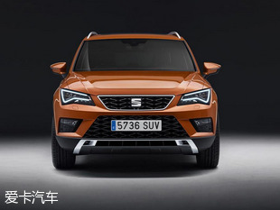 西雅特首款SUV Ateca官图 将亮相日内瓦