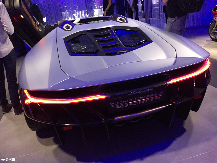 Lamborghini Centenario Convertible at the Paris Motor Show