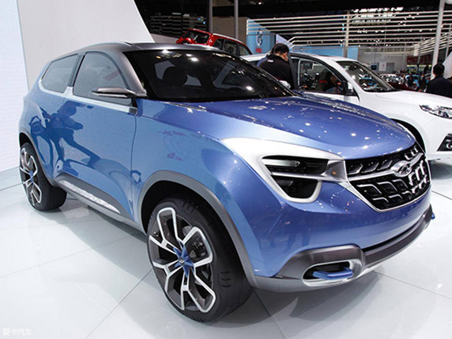 奇瑞Concept β量产版谍照 紧凑级SUV