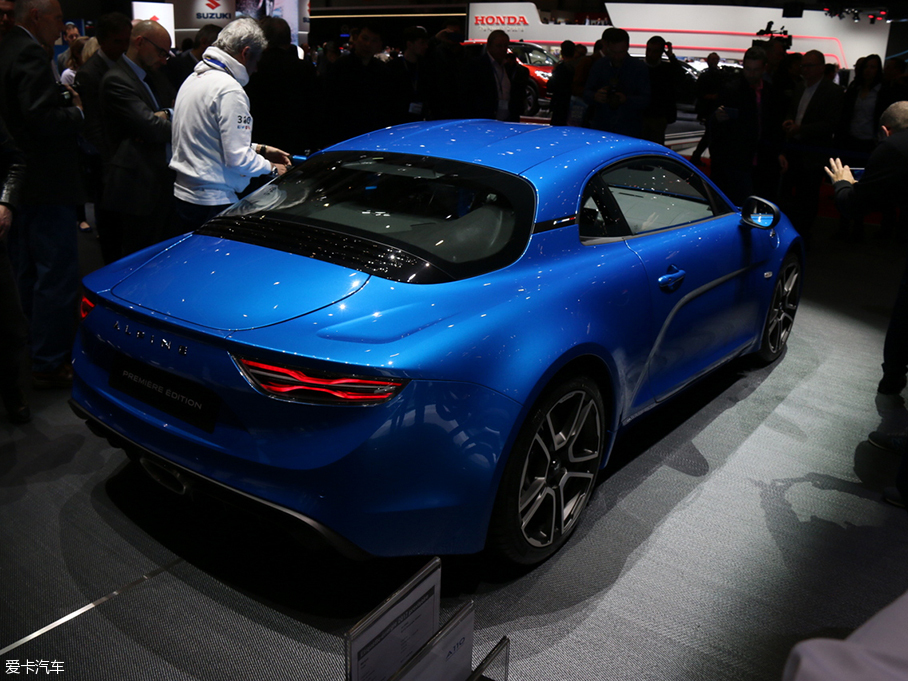 2017日内瓦车展：Alpine A110首发亮相