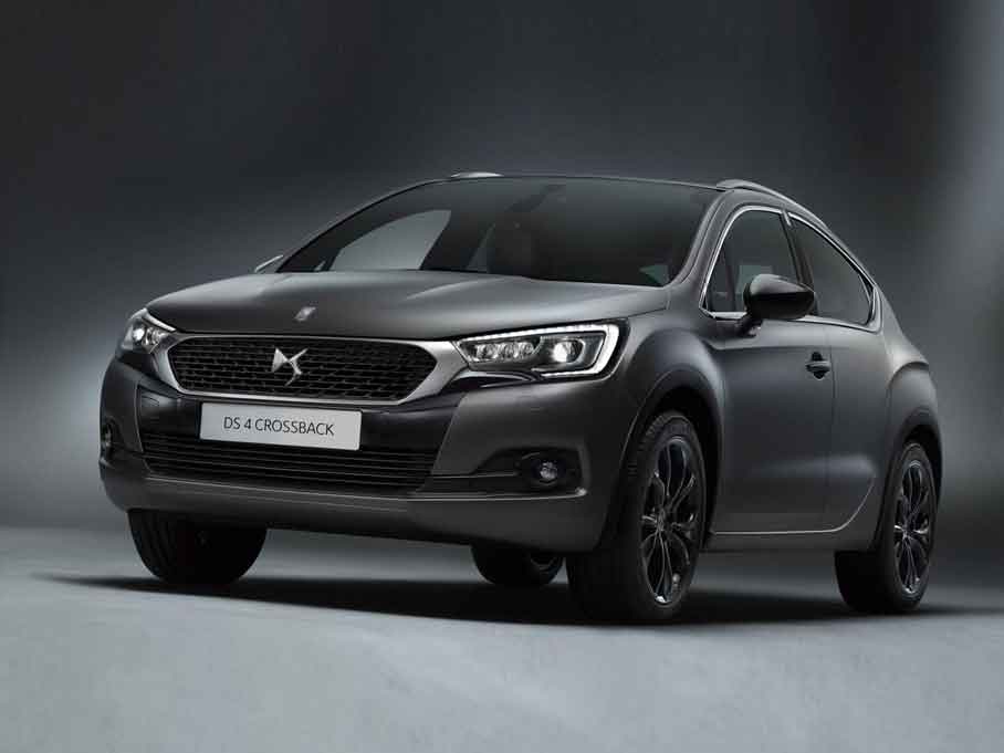 ds 5 moon dust概念车的暗灰色,内饰主色调材质为玄武岩黑色皮革材质