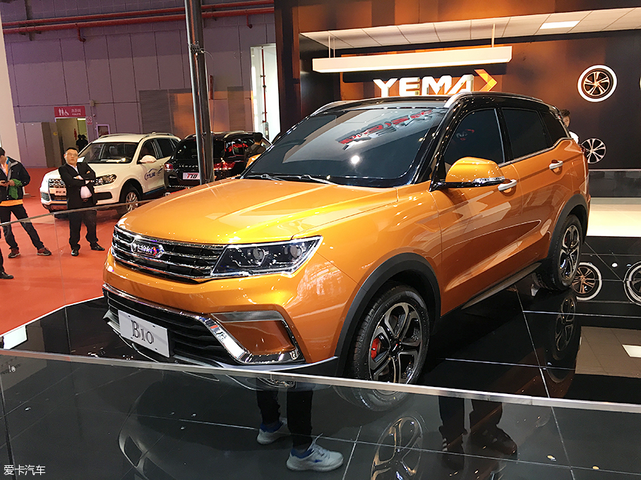 2017上海车展野马t60外观造型更精致