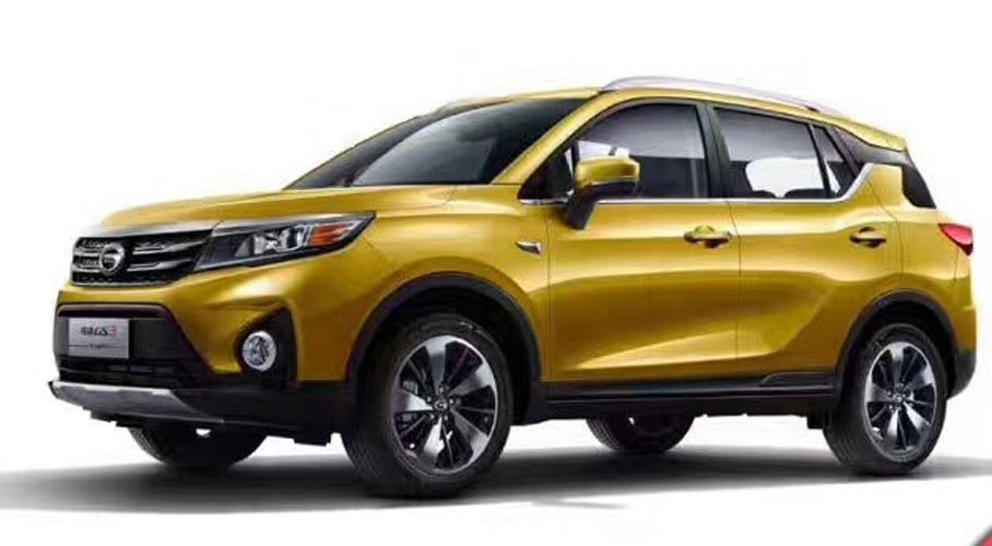 传祺GS3官图发布 预售8-12万元