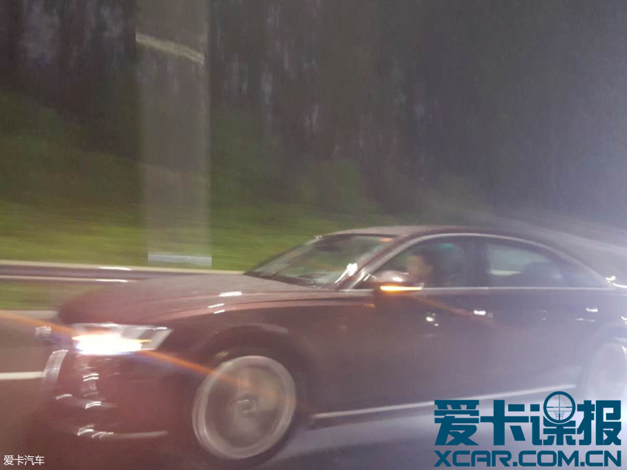 全新奥迪A8L国内路试谍照曝光 明年上市