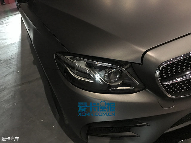 成都车展探馆:奔驰E43 AMG特别版抢先看