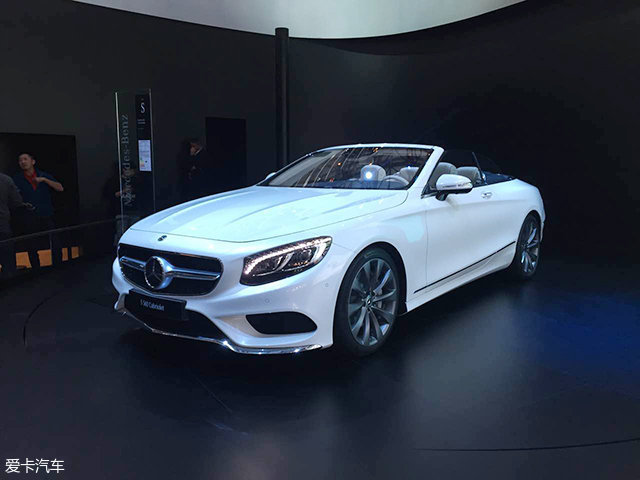 法兰克福车展新款奔驰s级敞篷版发布