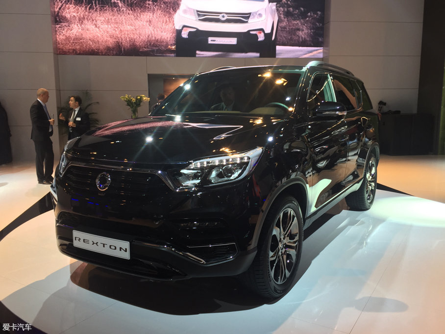 法兰克福车展:双龙新一代雷斯特首发-爱卡汽车
