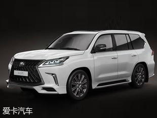 雷克萨斯新LX570官图泄露 采用全新前脸