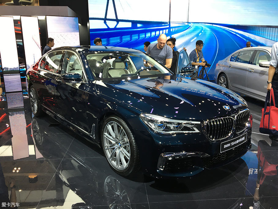 2017广州车展宝马7系40周年纪念版亮相