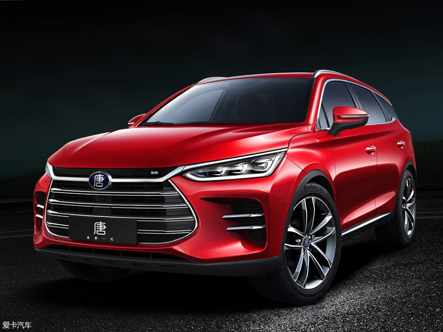 比亚迪全新一代唐官图发布 2018年上市