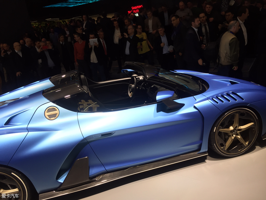 日内瓦车展 Italdesign Zerouno敞篷版