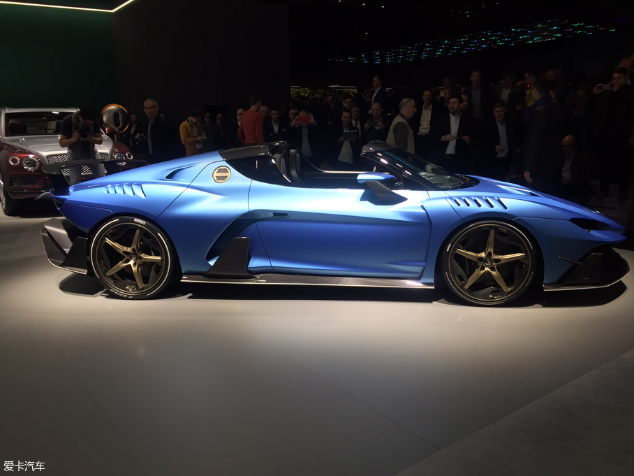 日内瓦车展 Italdesign Zerouno敞篷版