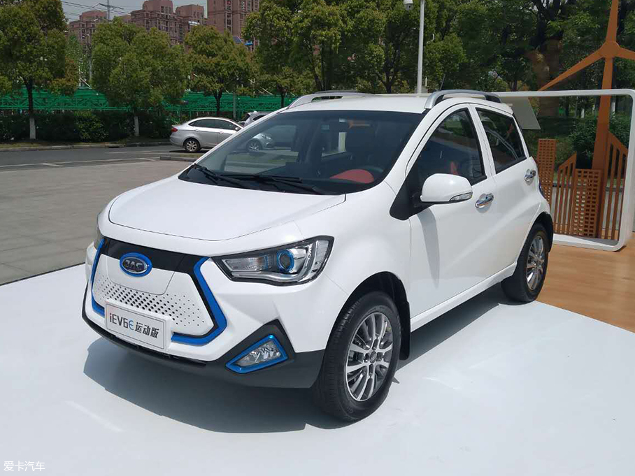 江淮发布iev6e运动版车型 续航达390km