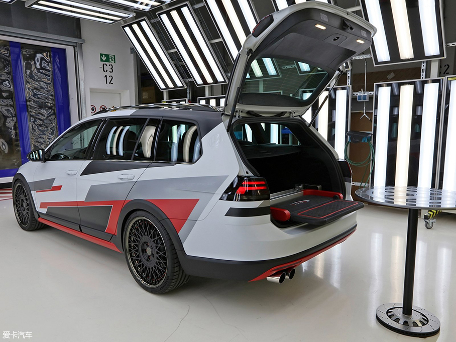 大众高尔夫概念车官图 采用天然气动力