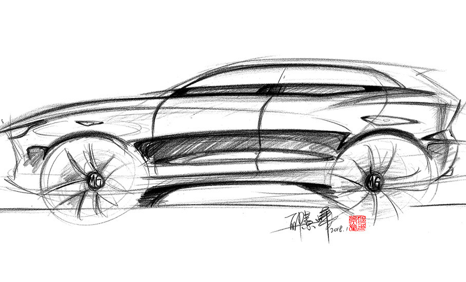 名爵x-motion量产版定名hs 下半年上市-爱卡汽车