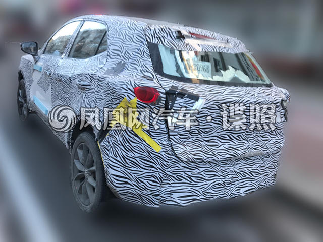 宝沃小型SUV BX3谍照 将北京车展首发