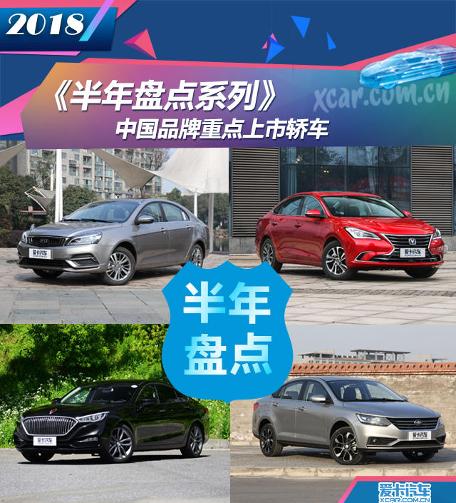 中国品牌上市轿车