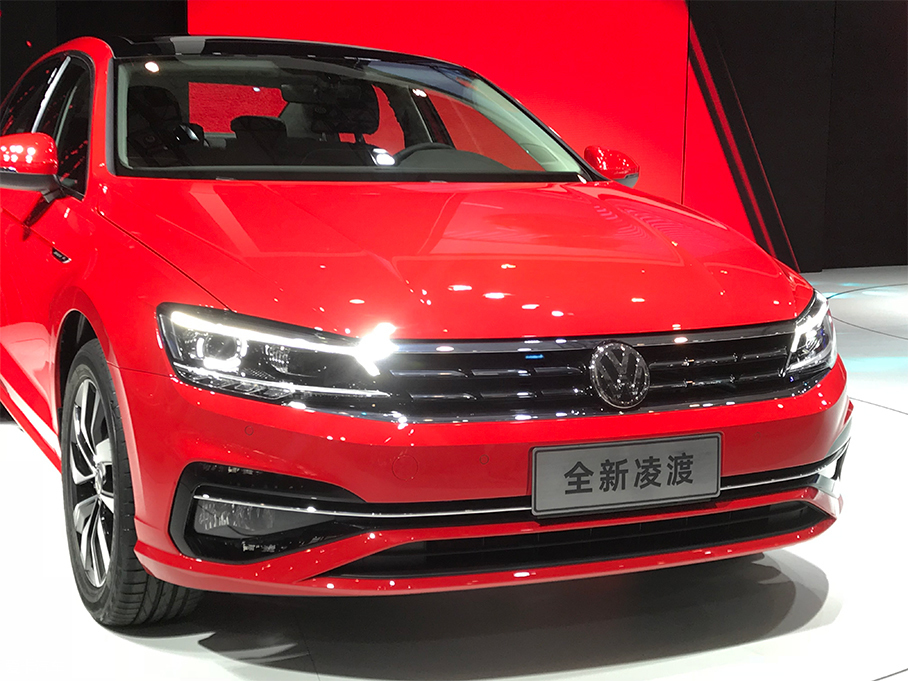 成都车展大众全新凌渡售1459万元起