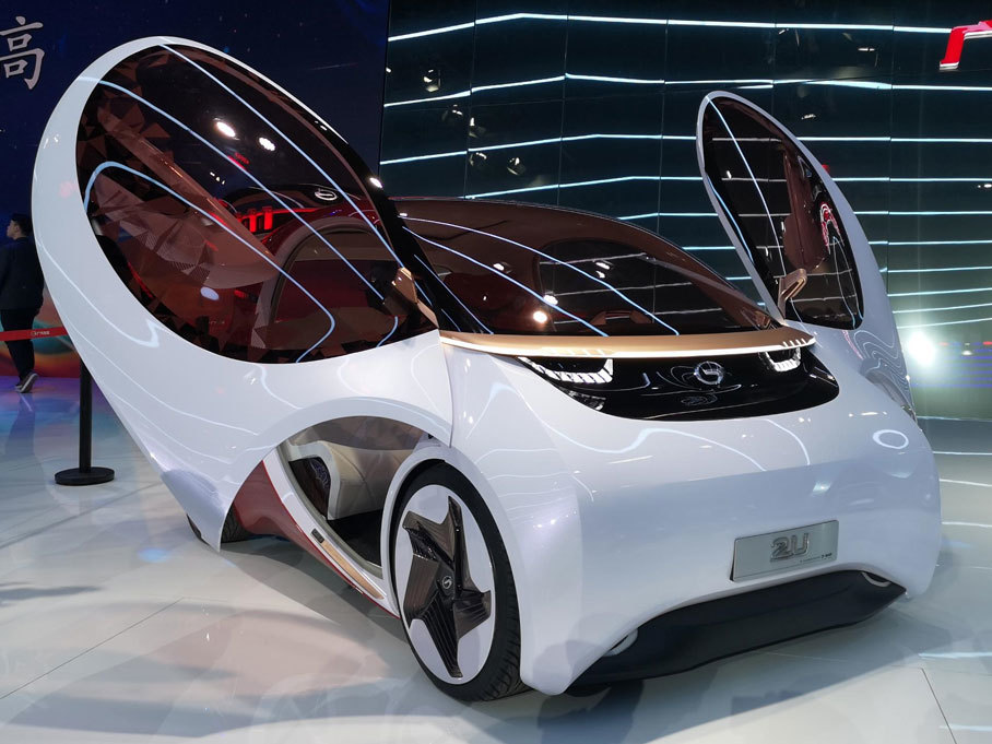 论长相呆萌还得看广汽新能源的概念车