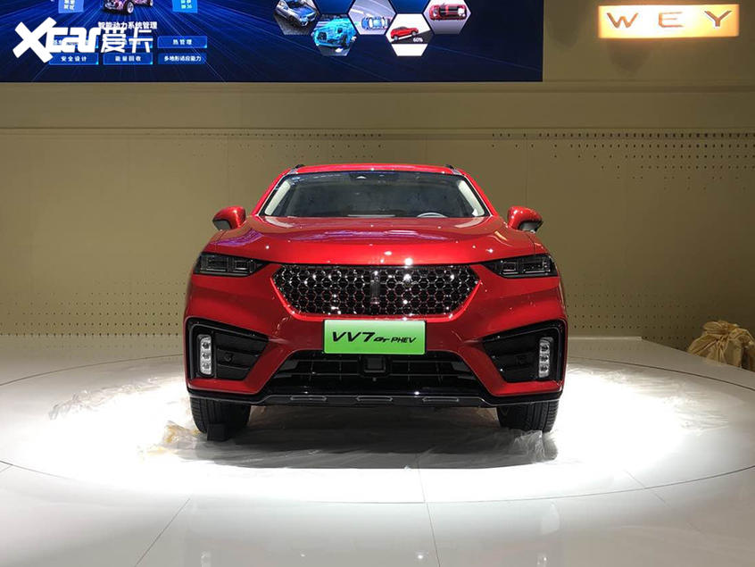 2019广州车展 WEY VV7 GT PHEV正式上市