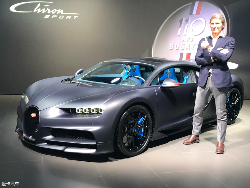 布加迪Chiron Sport 110 ans Bugatti特别版