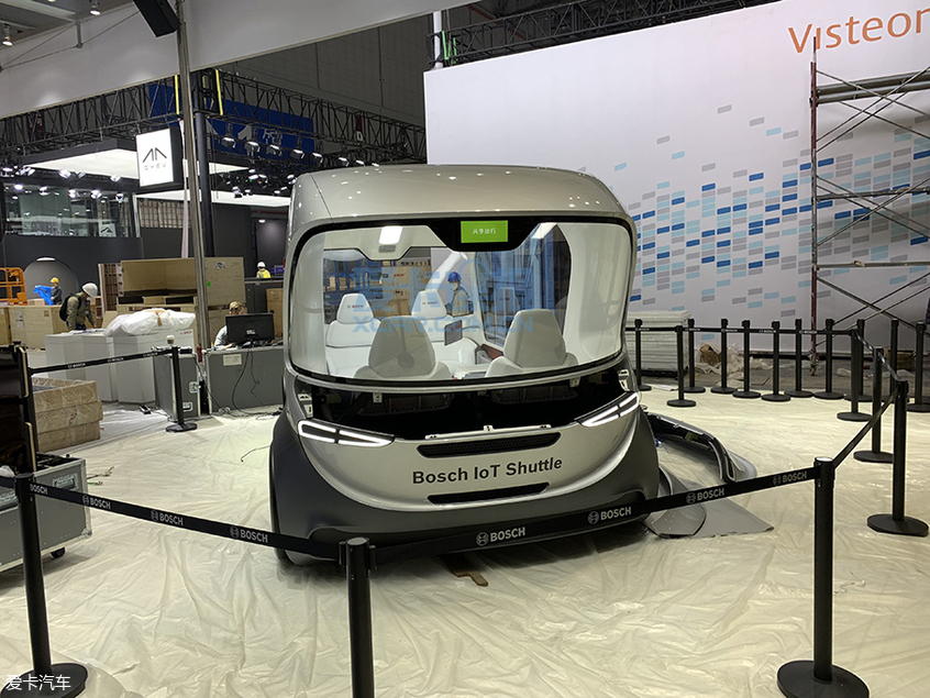 2019上海车展探馆 博世iot shuttle车型-爱卡汽车