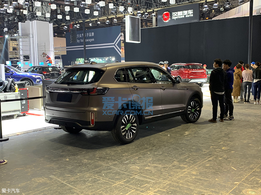 2019上海车展探馆：汉腾X8车型实拍图