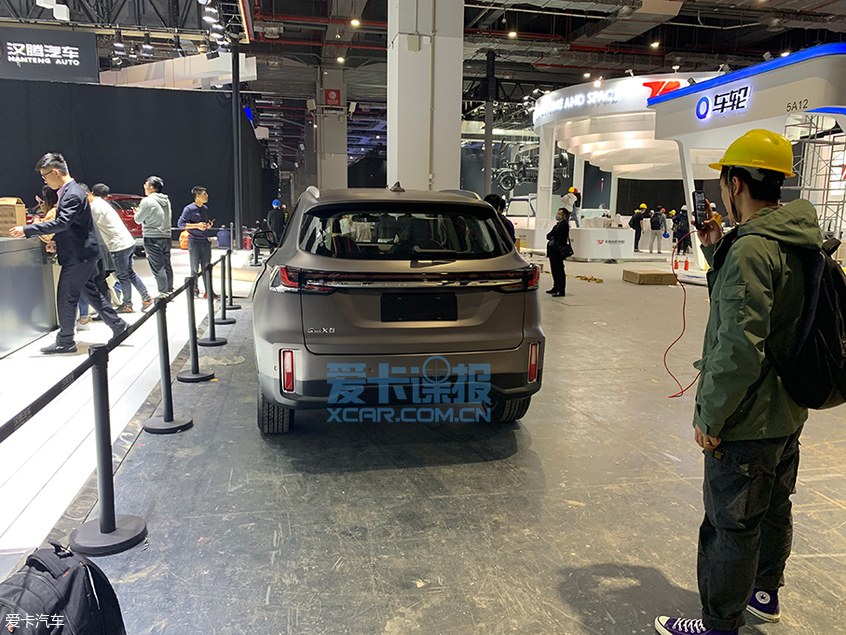 2019上海车展探馆：汉腾X8车型实拍图