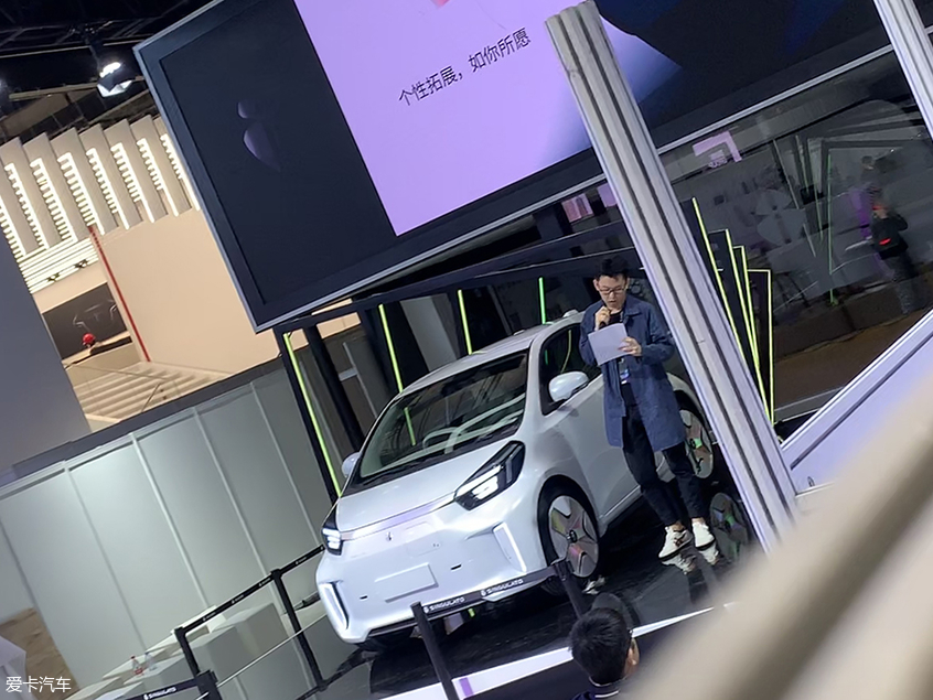 2019上海车展探馆：奇点iC3车型实拍图