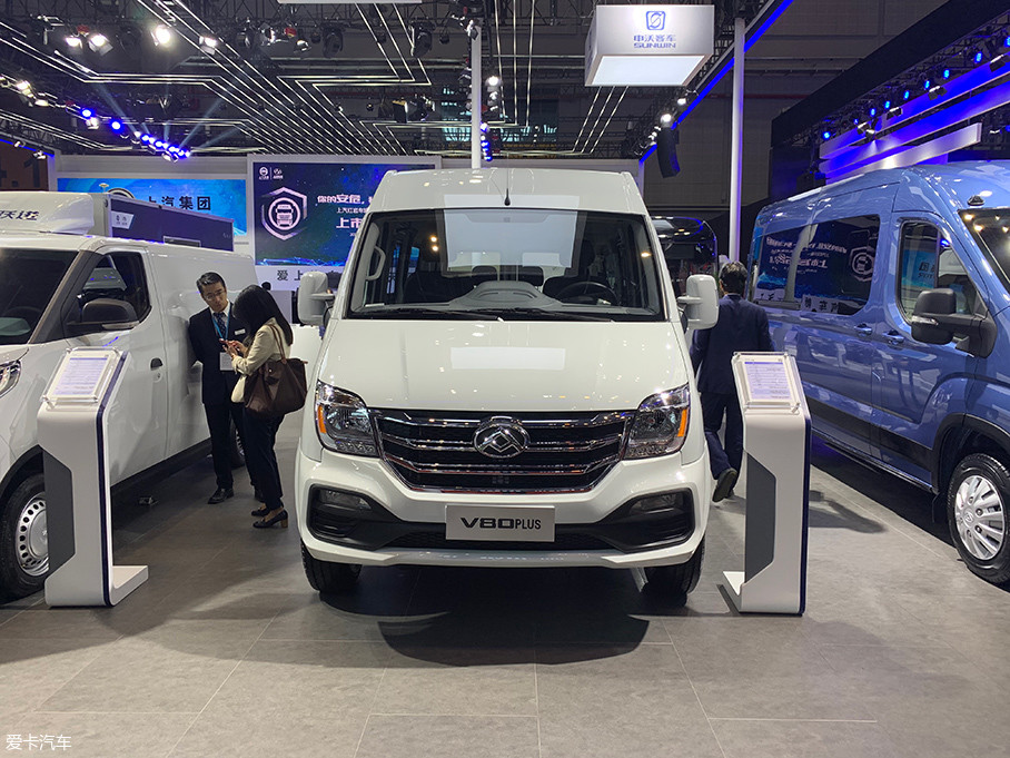 上海车展:上汽大通v80 plus正式亮相