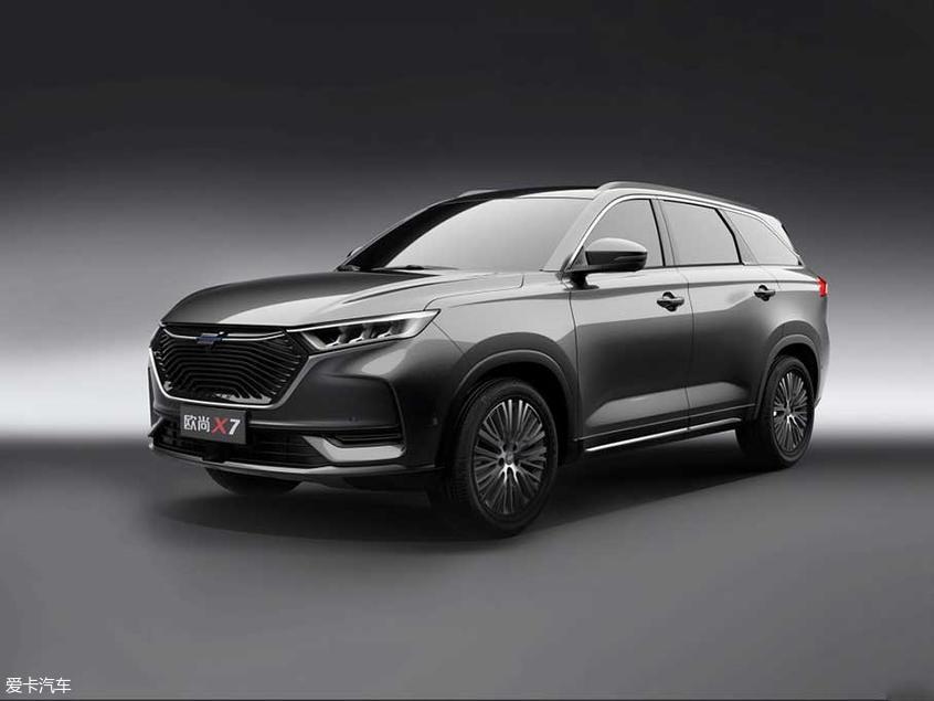 欧尚X7车型官图发布 将于上海车展首发
