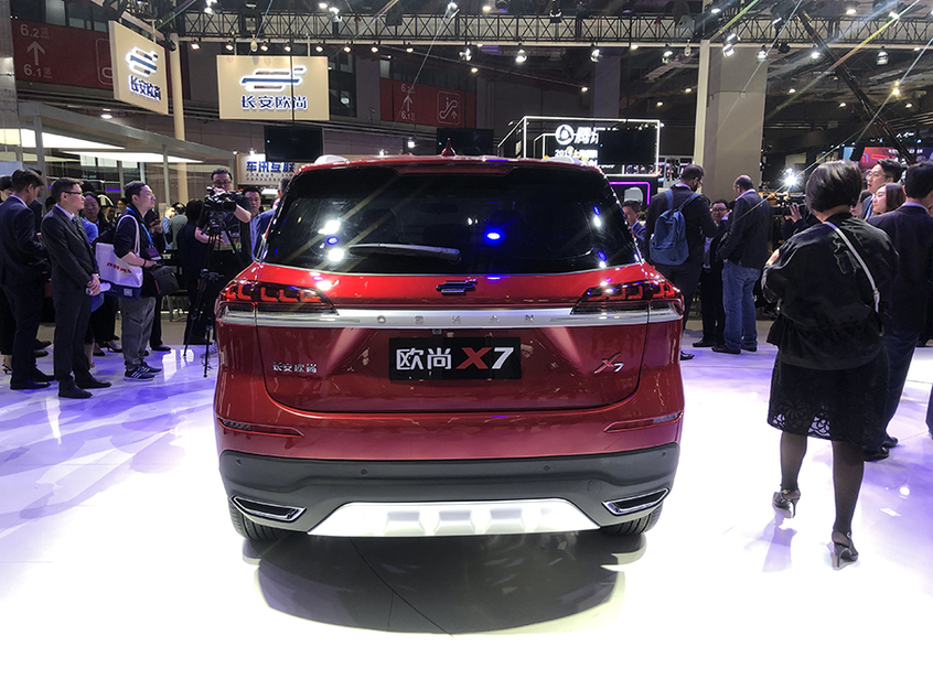 上海车展：欧尚X7正式亮相/轴距2780mm