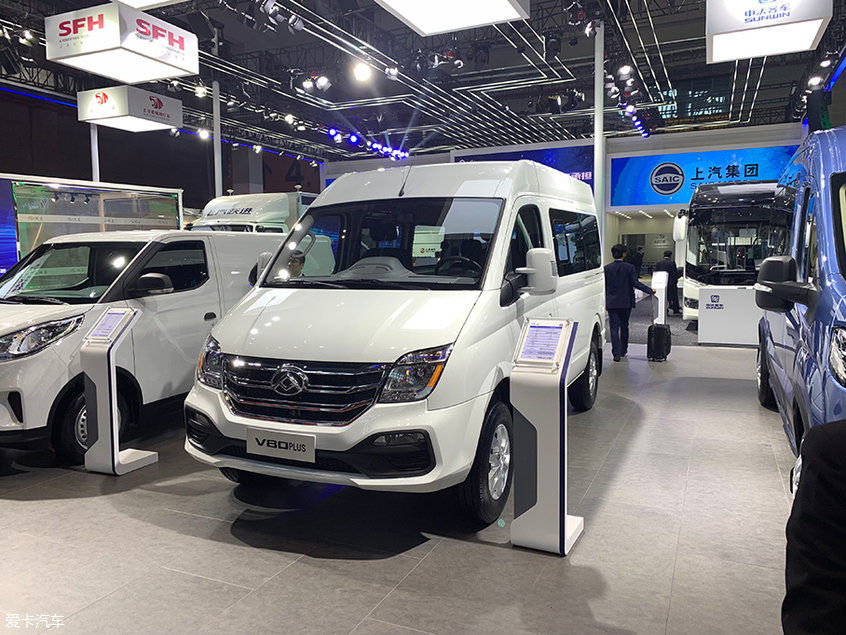 上海车展上汽大通v80plus正式亮相