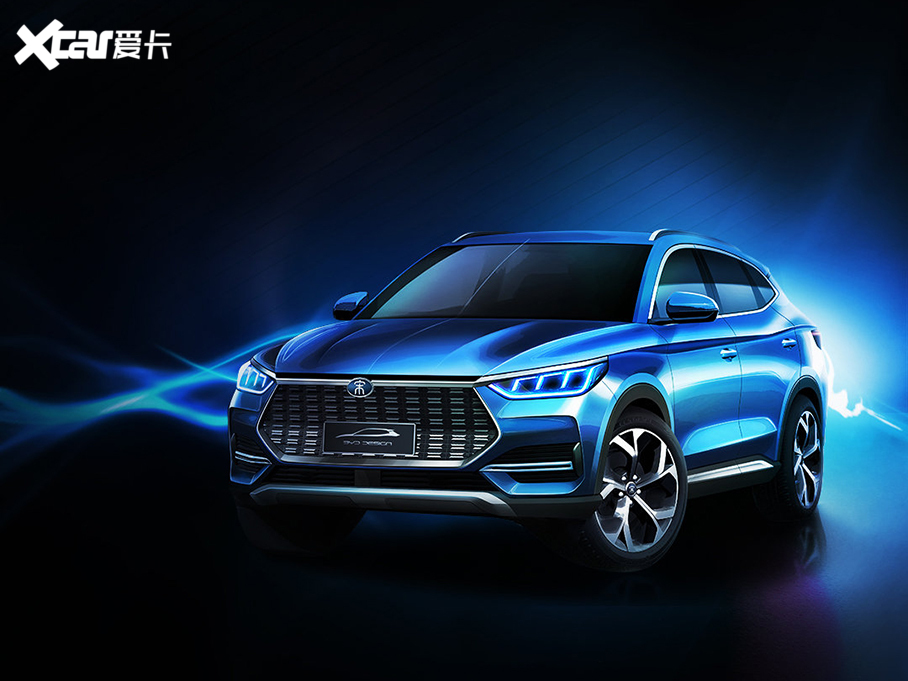 比亚迪发布新宋系车型官图 或为宋PLUS