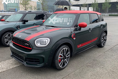 成都车展探馆 新款MINI JCW COUNTRYMAN