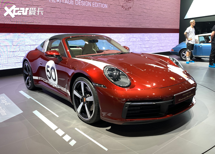 广州车展探馆：911 Targa 4S特别版实车