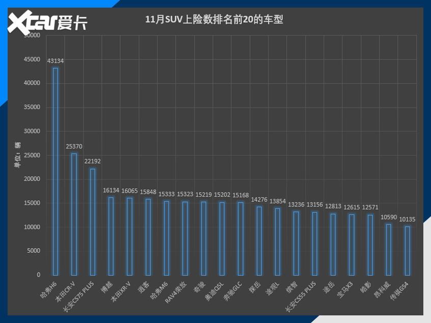 11月上险数