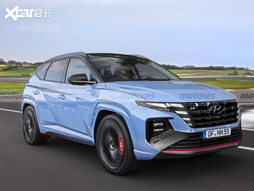 现代途胜N渲染图曝光 明年上半年发布