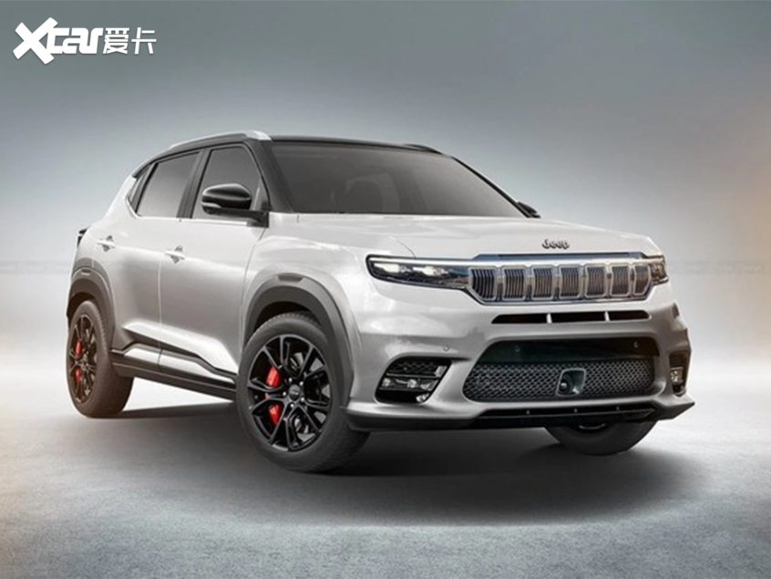 Jeep全新小型SUV渲染图