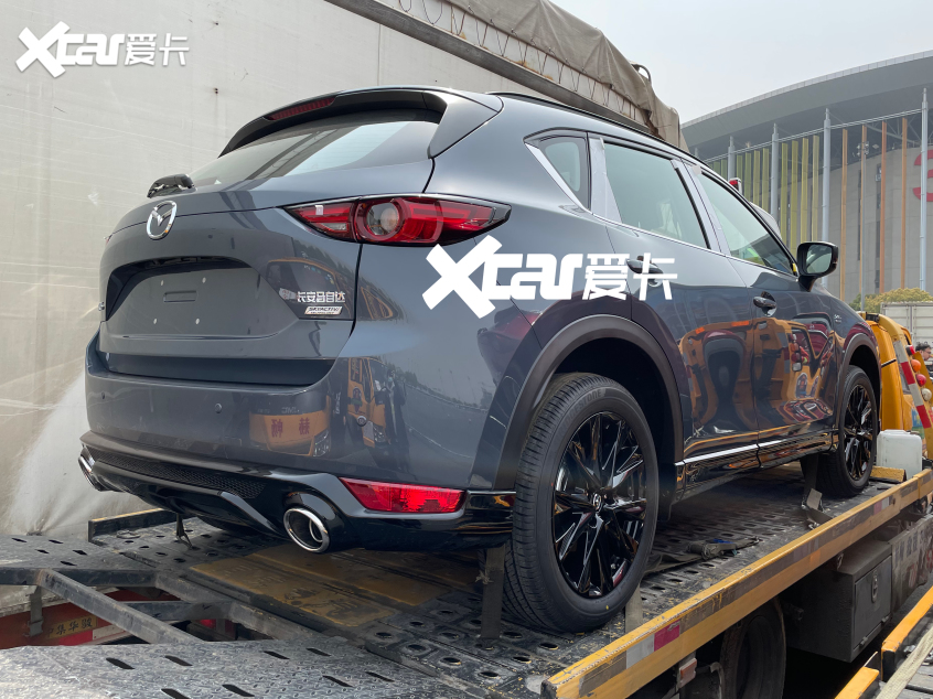 21上海车展探馆 马自达cx 5黑骑士版 爱卡汽车移动版
