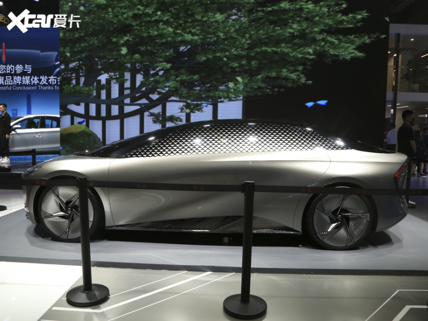 2021上海车展：红旗EV-Concept正式亮相