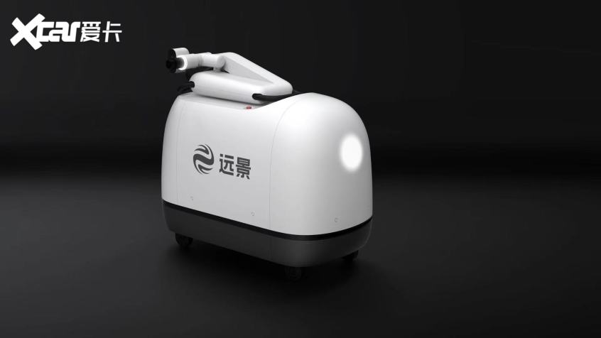 远景发布全球首台量产绿色充电机器人