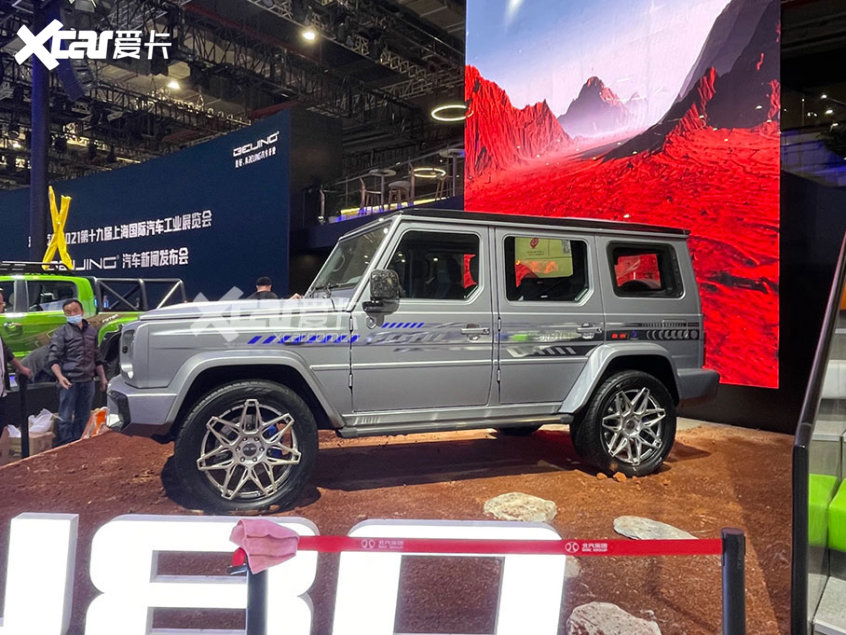 2021上海车展:北京越野bj80探月版首发