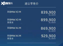 2021�ɶ���չ ��BMW X3 M/X4 M��ʽ����