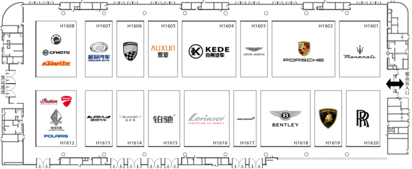 2021成都车展地图图片